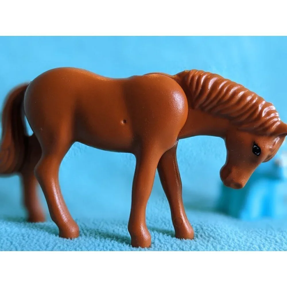 3 Piece Lego Duplo Jurassic World Dinosaur and Belville Horse Replacement Bundle
